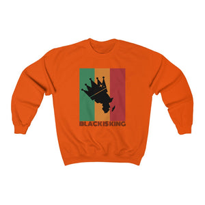 BLACK IS KING - Unisex Heavy Blend™ Crewneck Sweatshirt